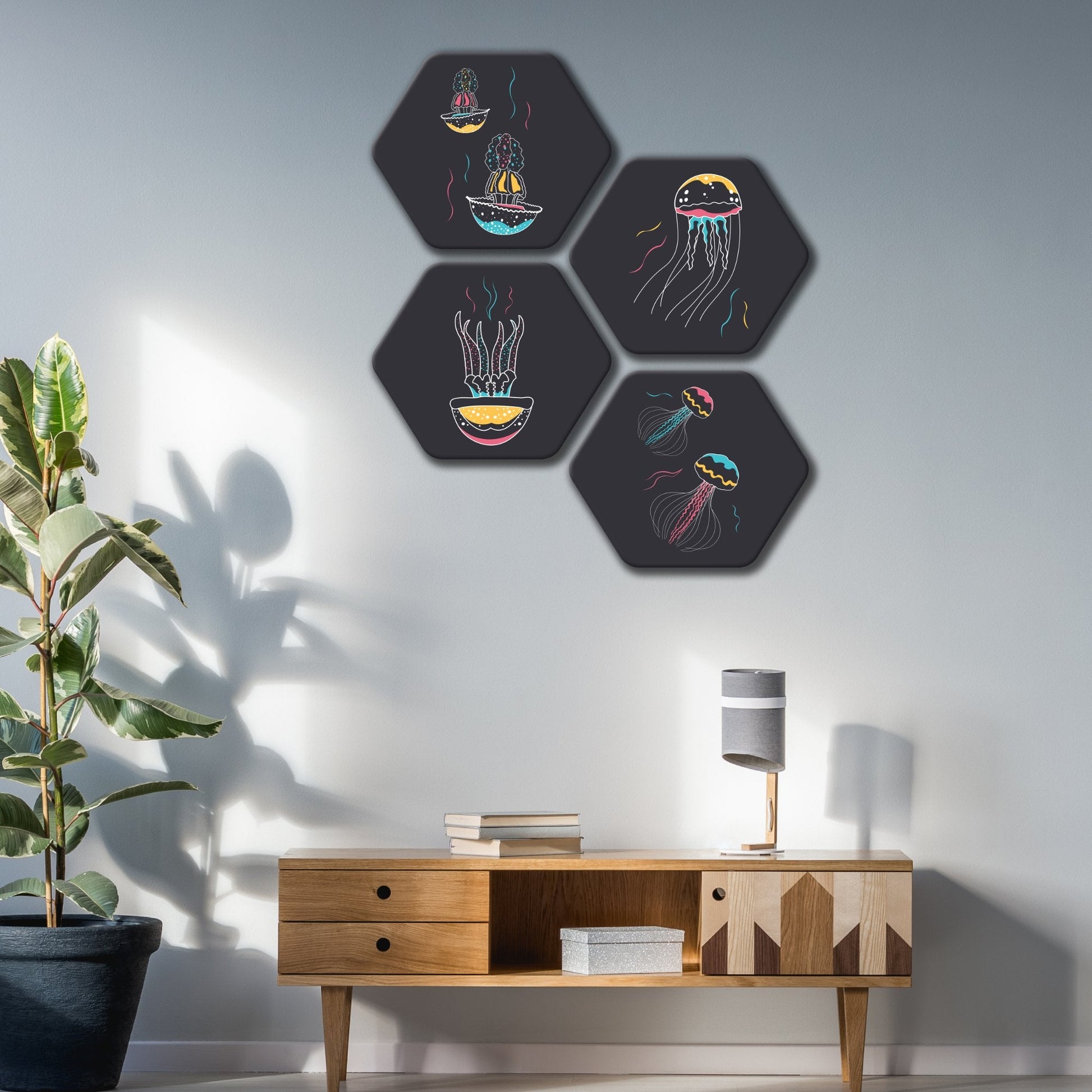 Canvas Wall Painting Set Of Four