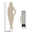Floral Pattern Wooden Floor Lamp For Living Room, Bedroom