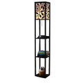 Modern Look Wooden Floor Lamp
