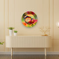 Colorful Ceramic Butterfly Single Wall Plate