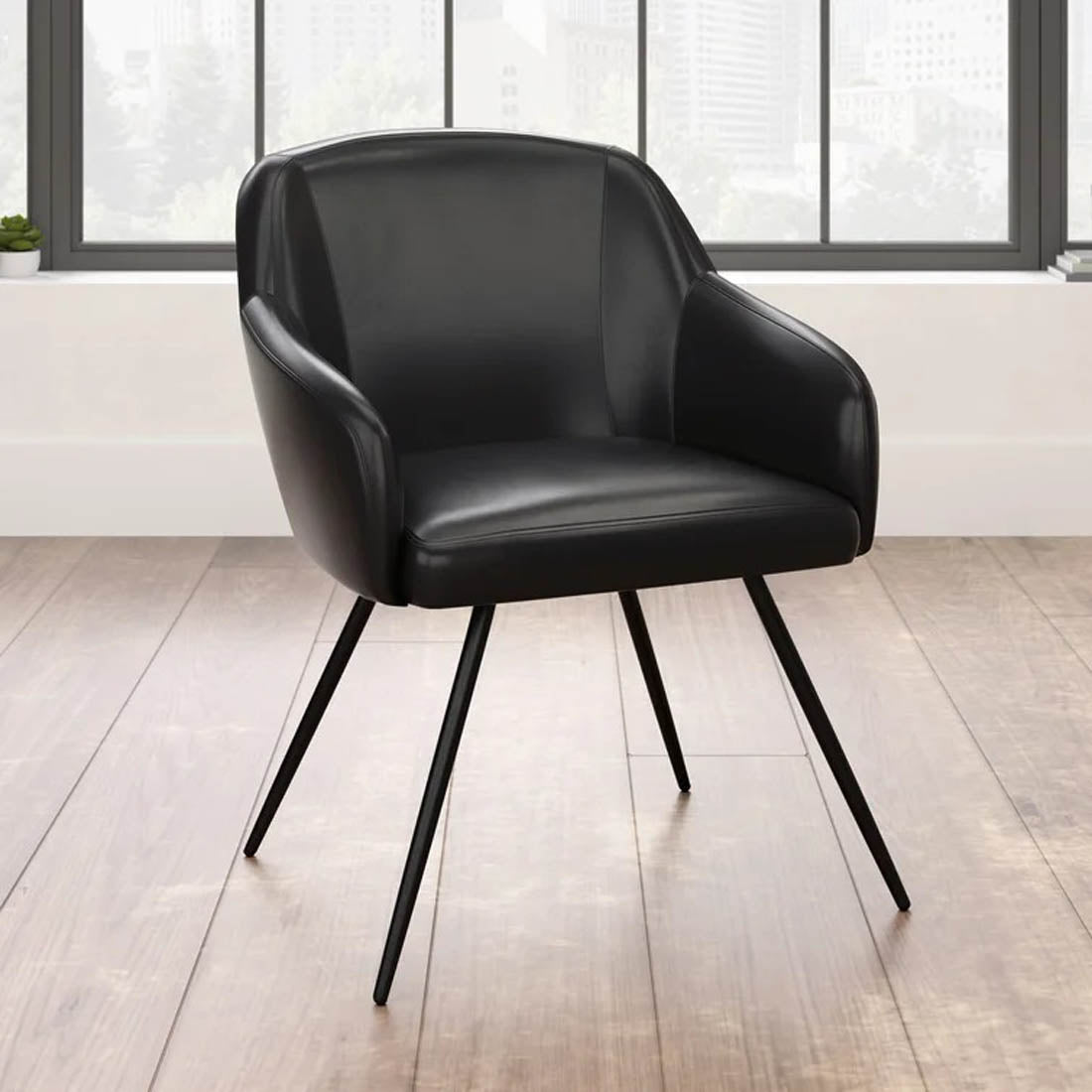 Velvet Accent Armchair
