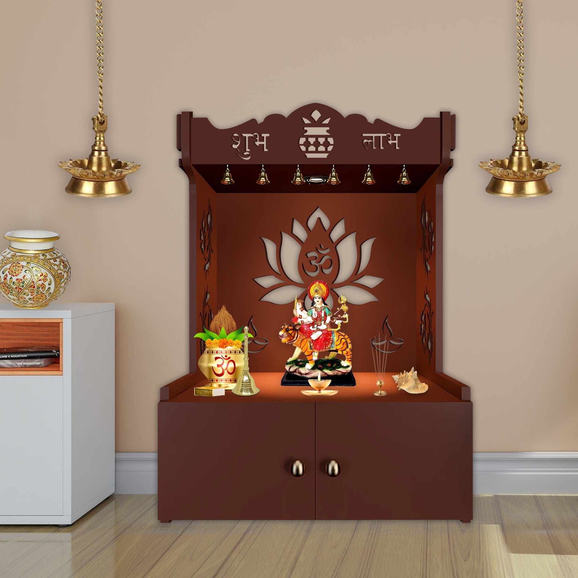 Beautiful Floor Wooden Temple