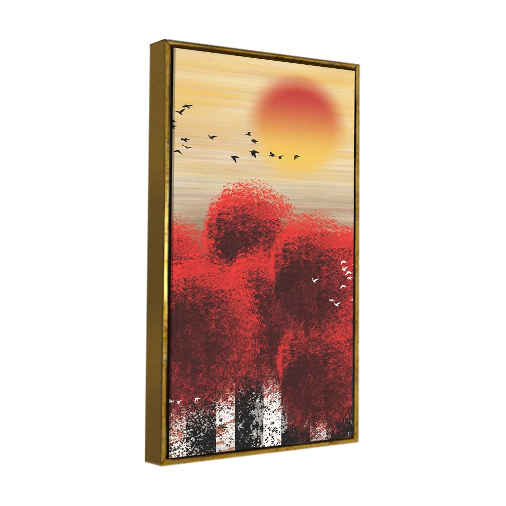 living room wall painting