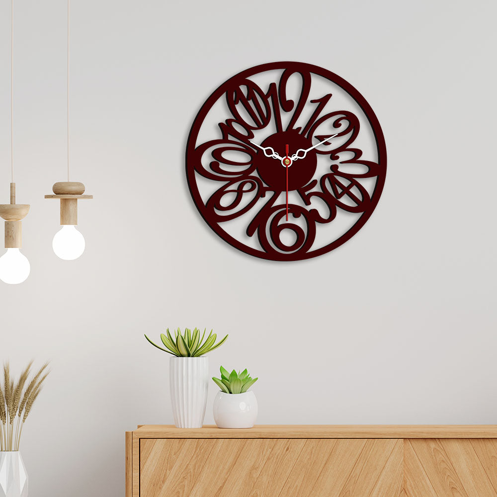 Designer Wooden Wall Clock