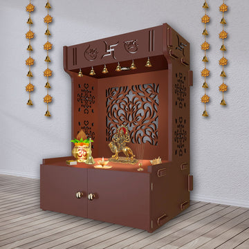 Designer Intricate Jali Design Pattern Floor Temple