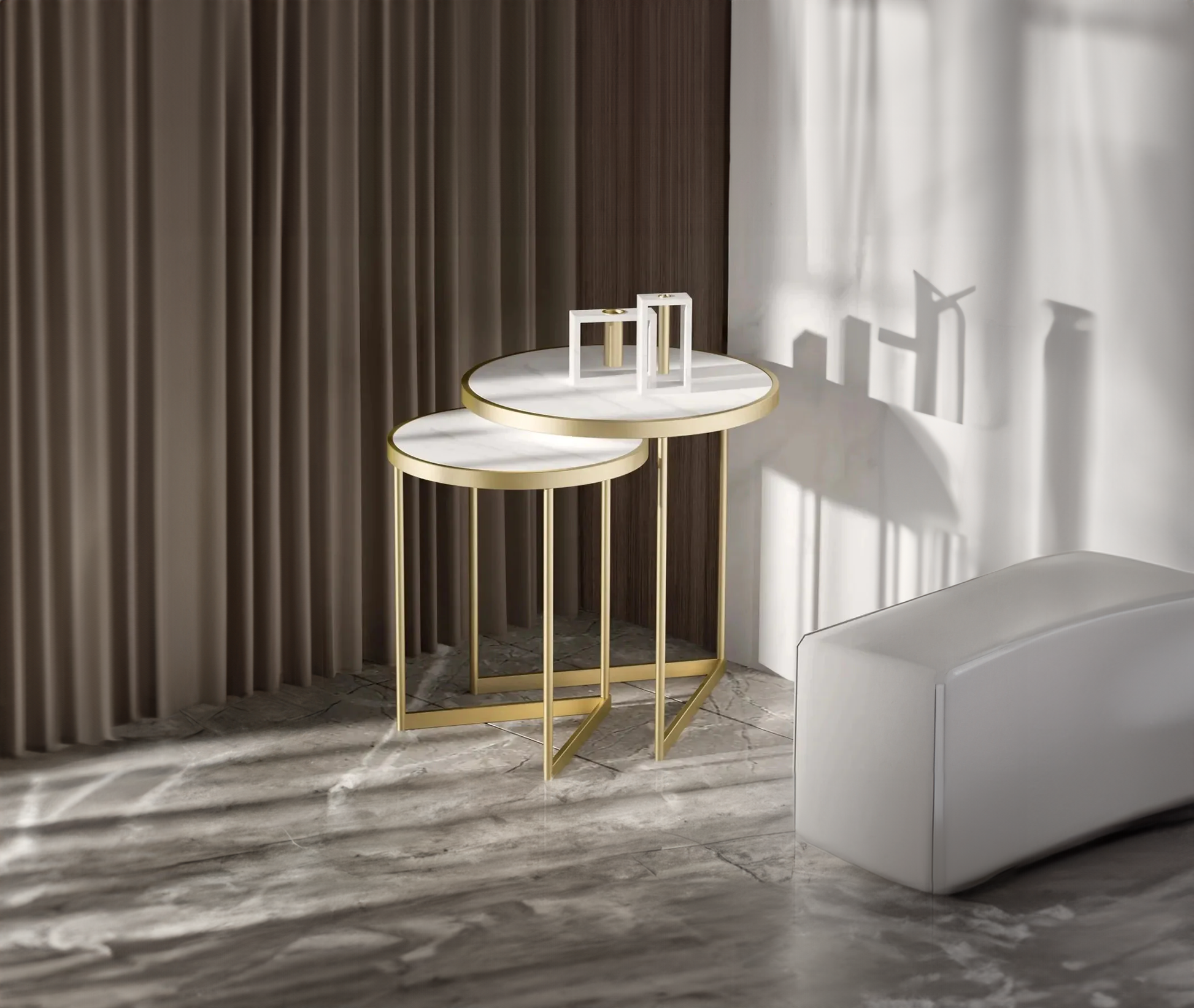 Nesting Side Tables Set of 2