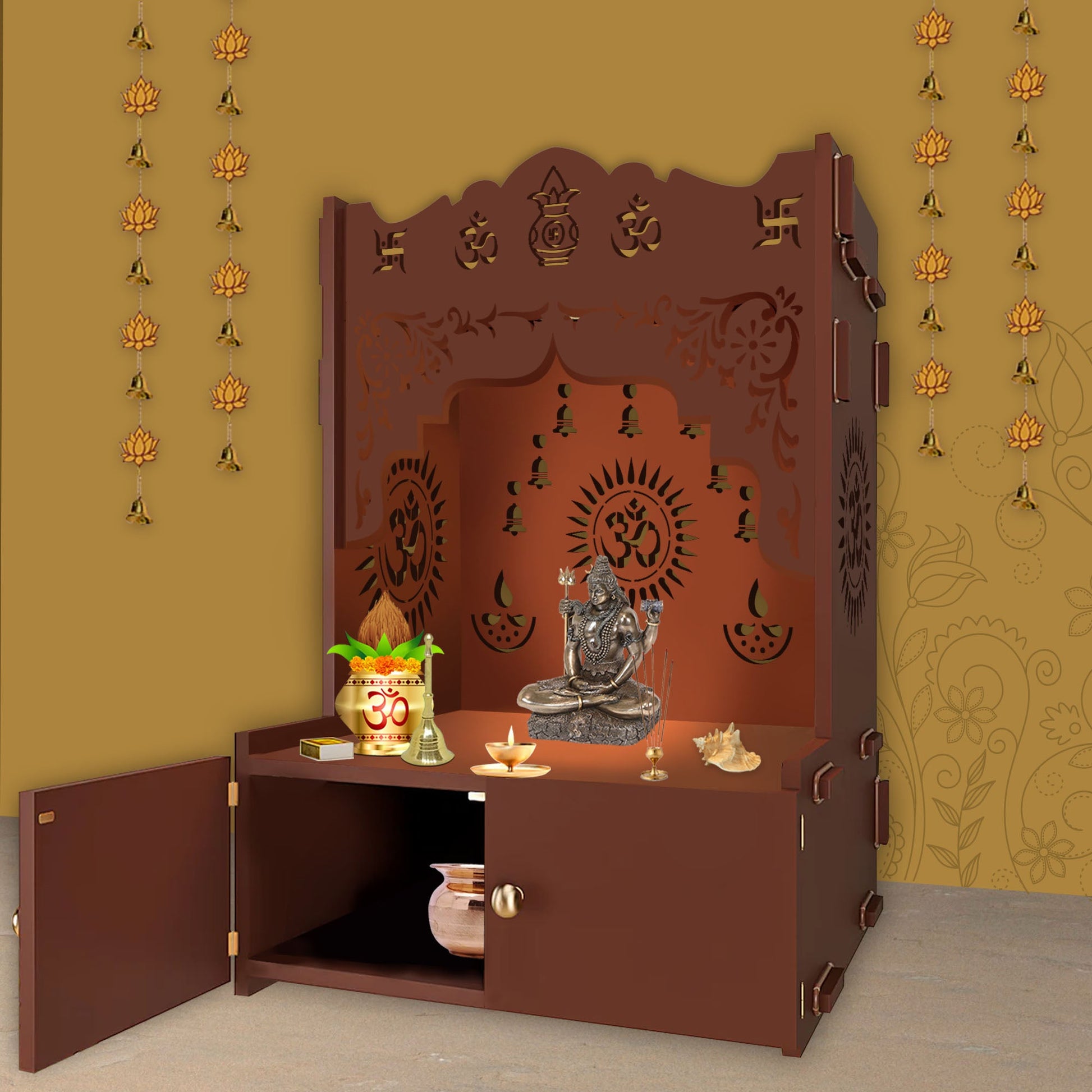 wall temple designs