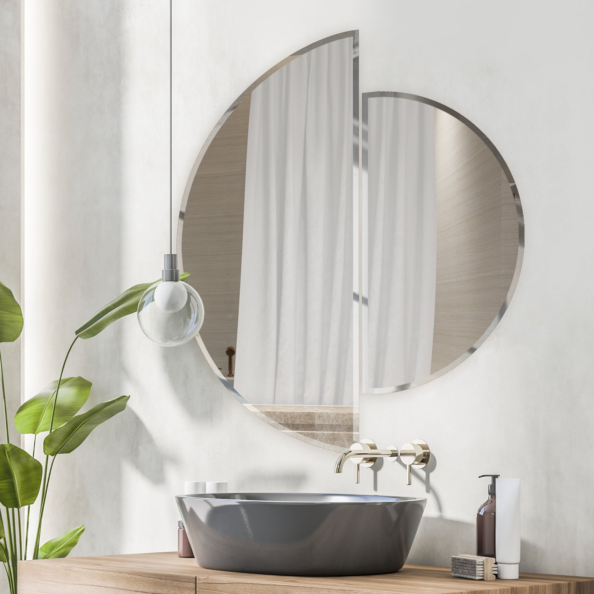 Semi Circle Mirror