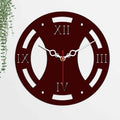 wall clock wooden design