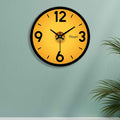 Yellow Colorful Designer Wall Clock