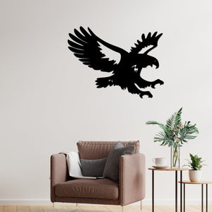 Amazing Black Eagle Design Premium Quality Wooden Wall Hanging