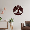 Amazing Tree Design in Circle Premium Wooden Wall Hanging