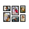 Classic Photo Frame Wall Hanging Set of Six