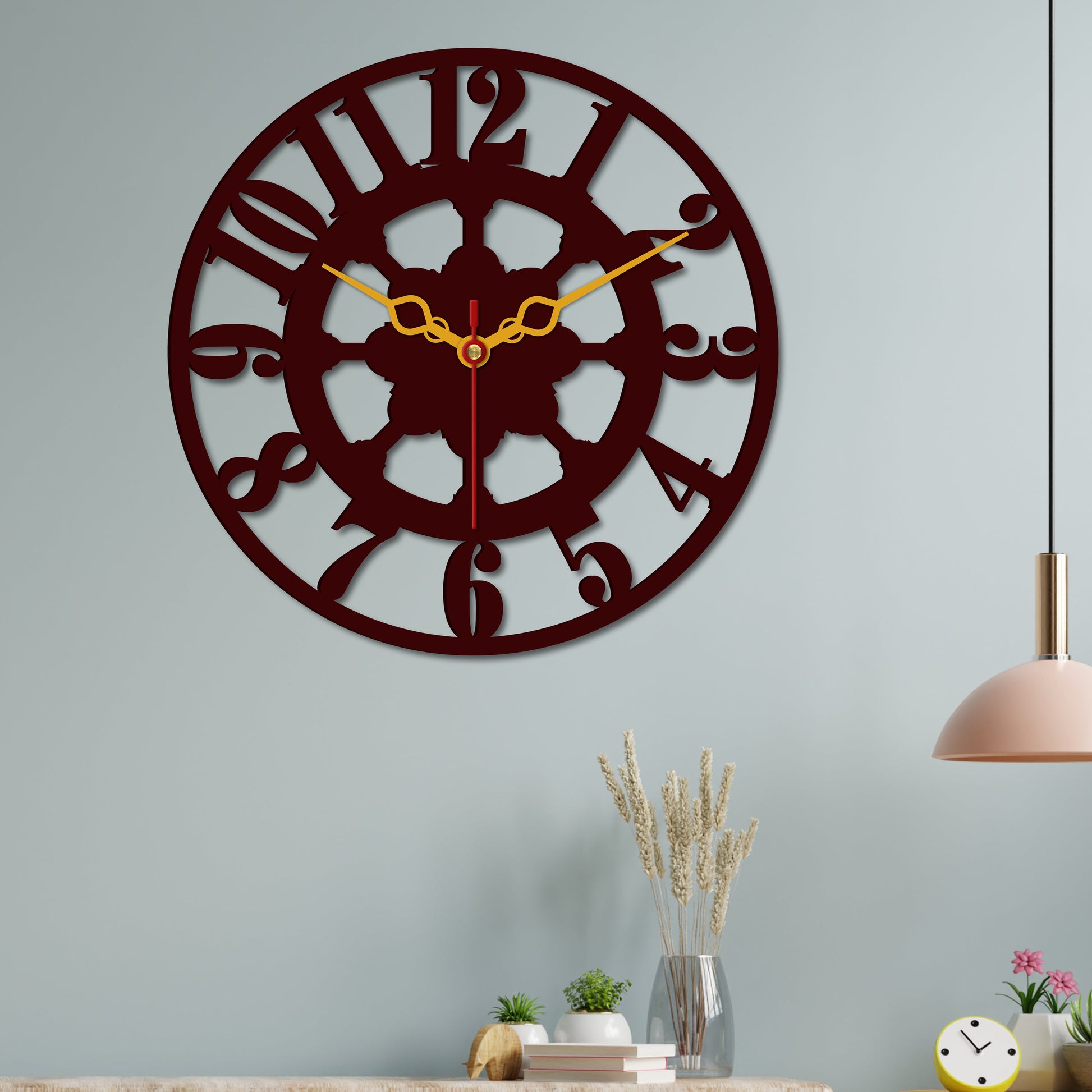 Wooden Wall Clock