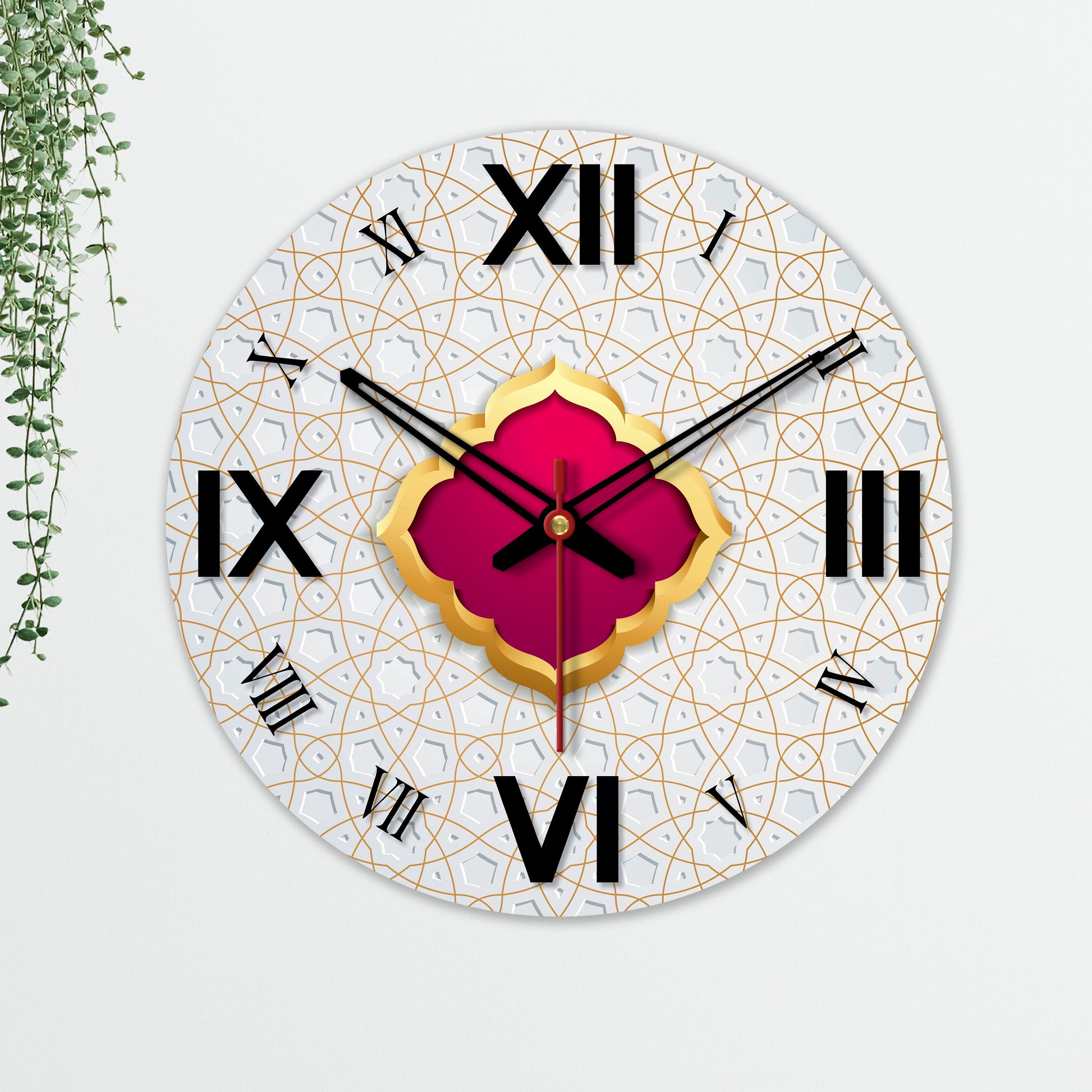 Beautiful Wooden Wall Clock