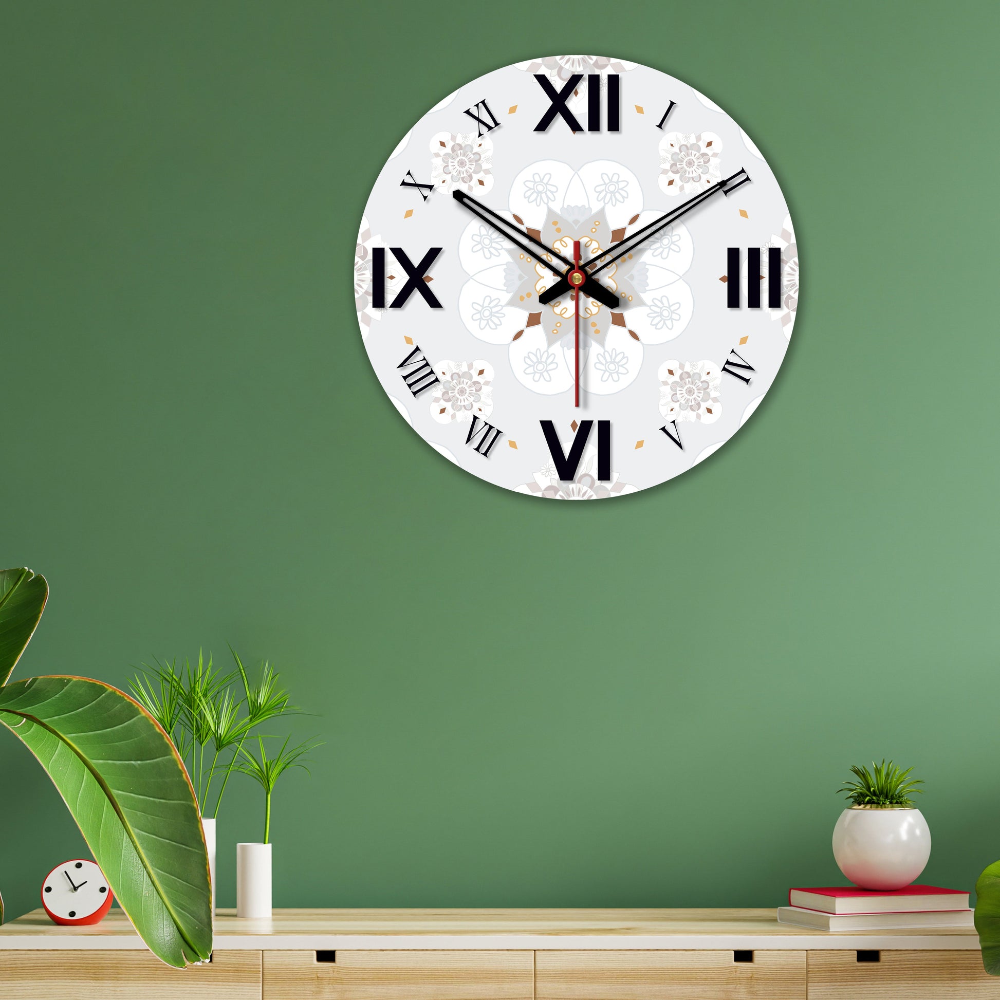 Wooden Wall Clock Design