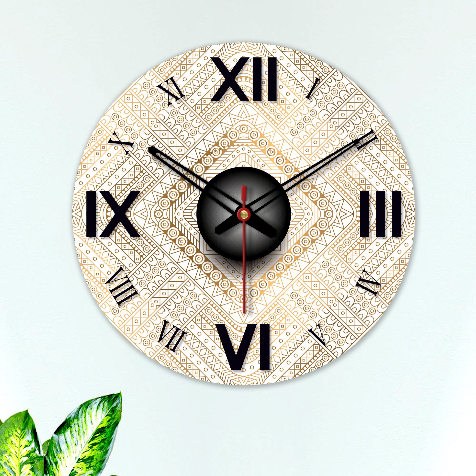 Modern Wooden Wall Clock