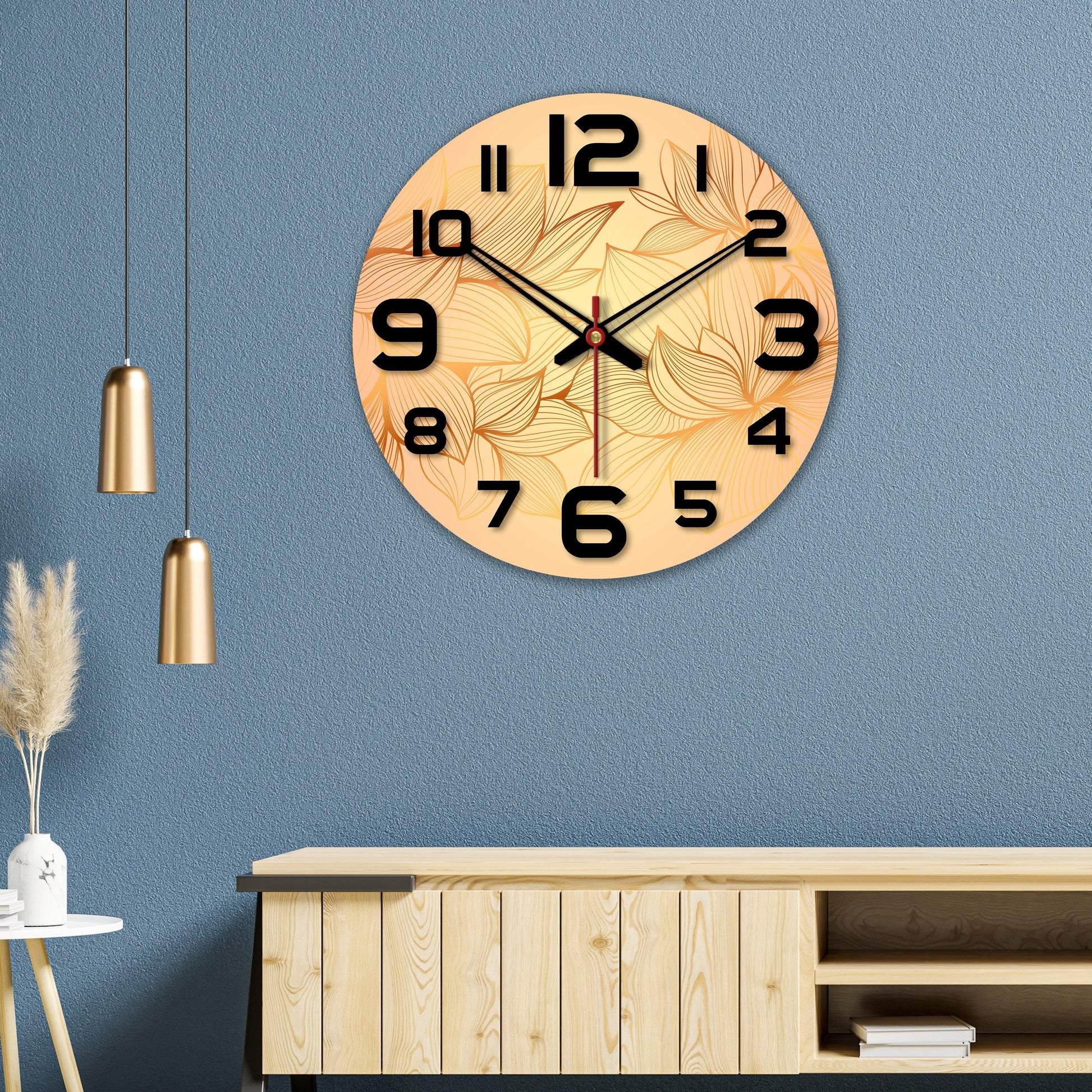 Wooden Wall Clock