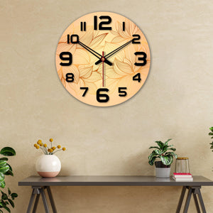 Beautiful Wooden Wall Clock