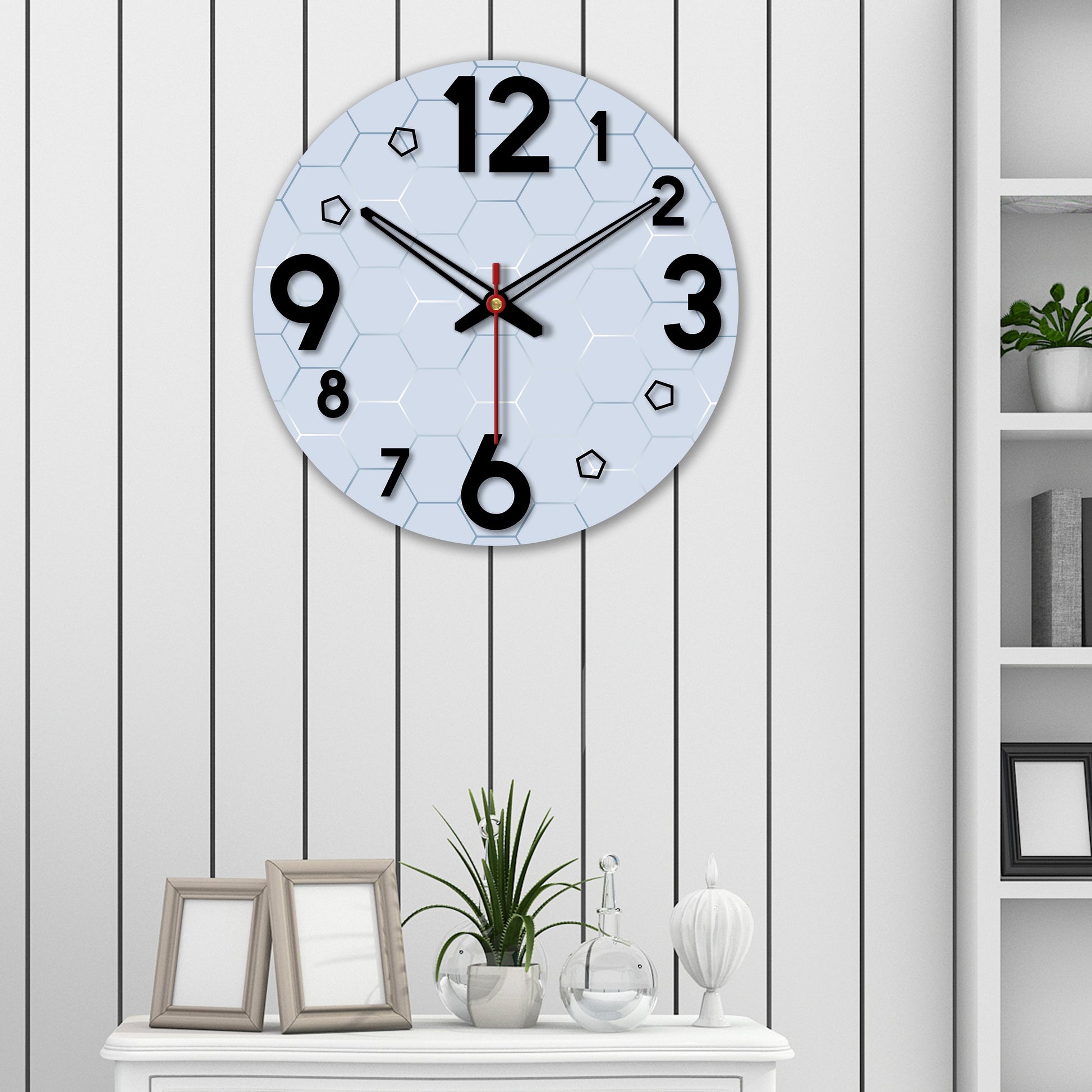 Wooden wall clock antique