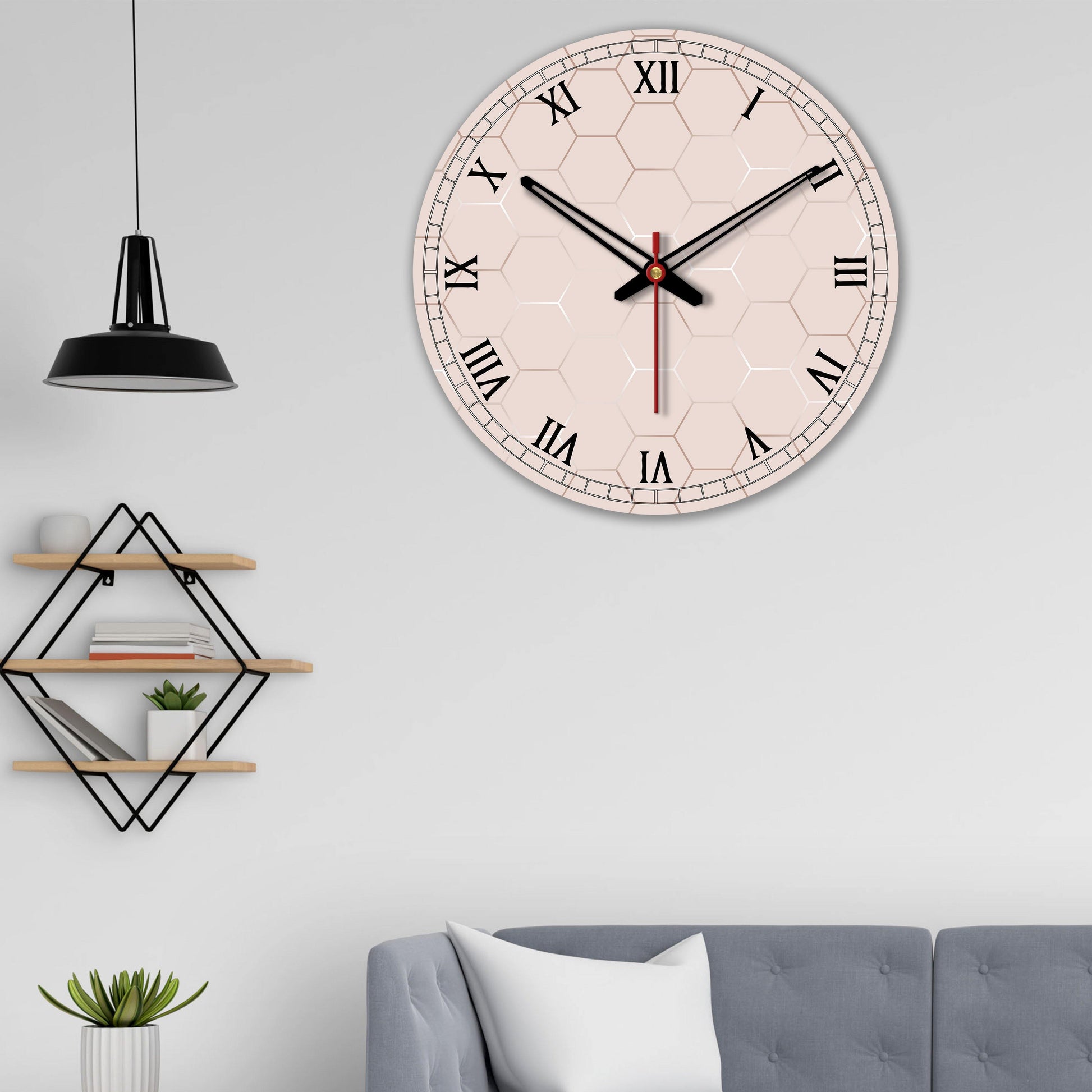 Wooden Wall Clock