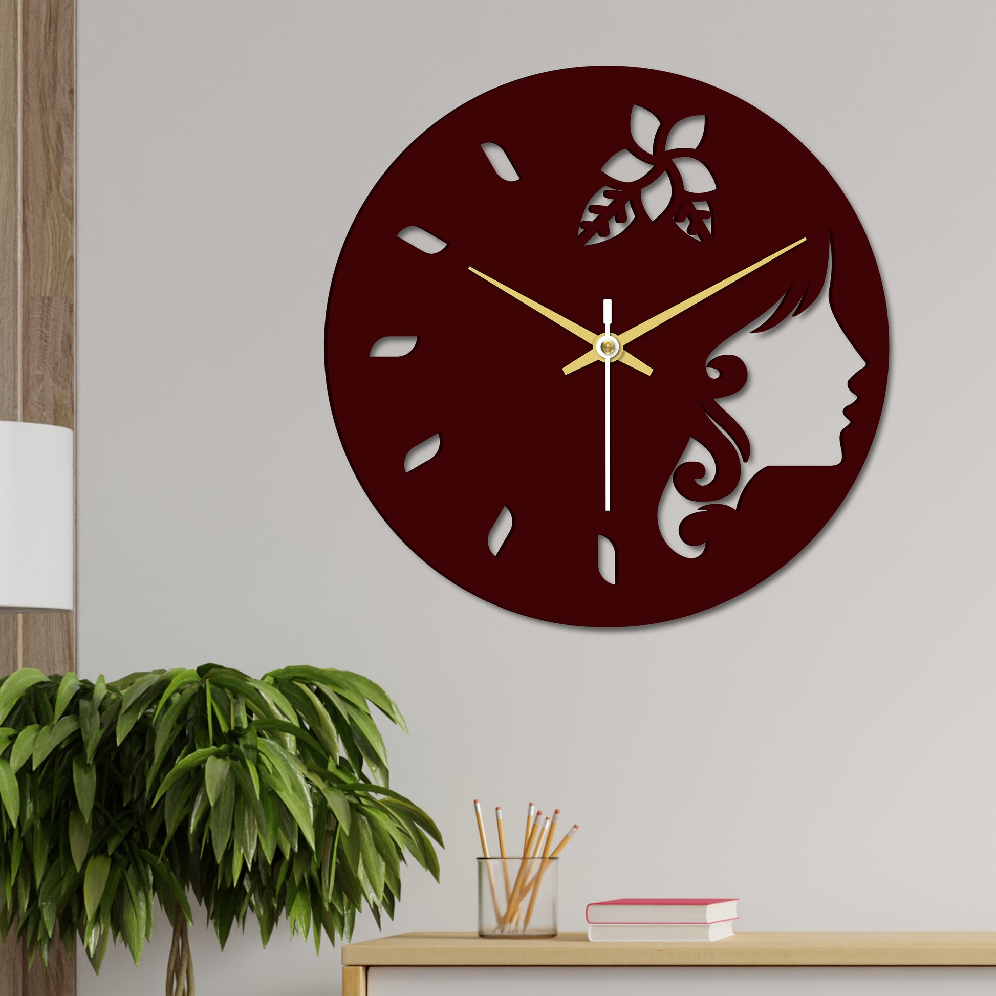 Wooden Wall Clock