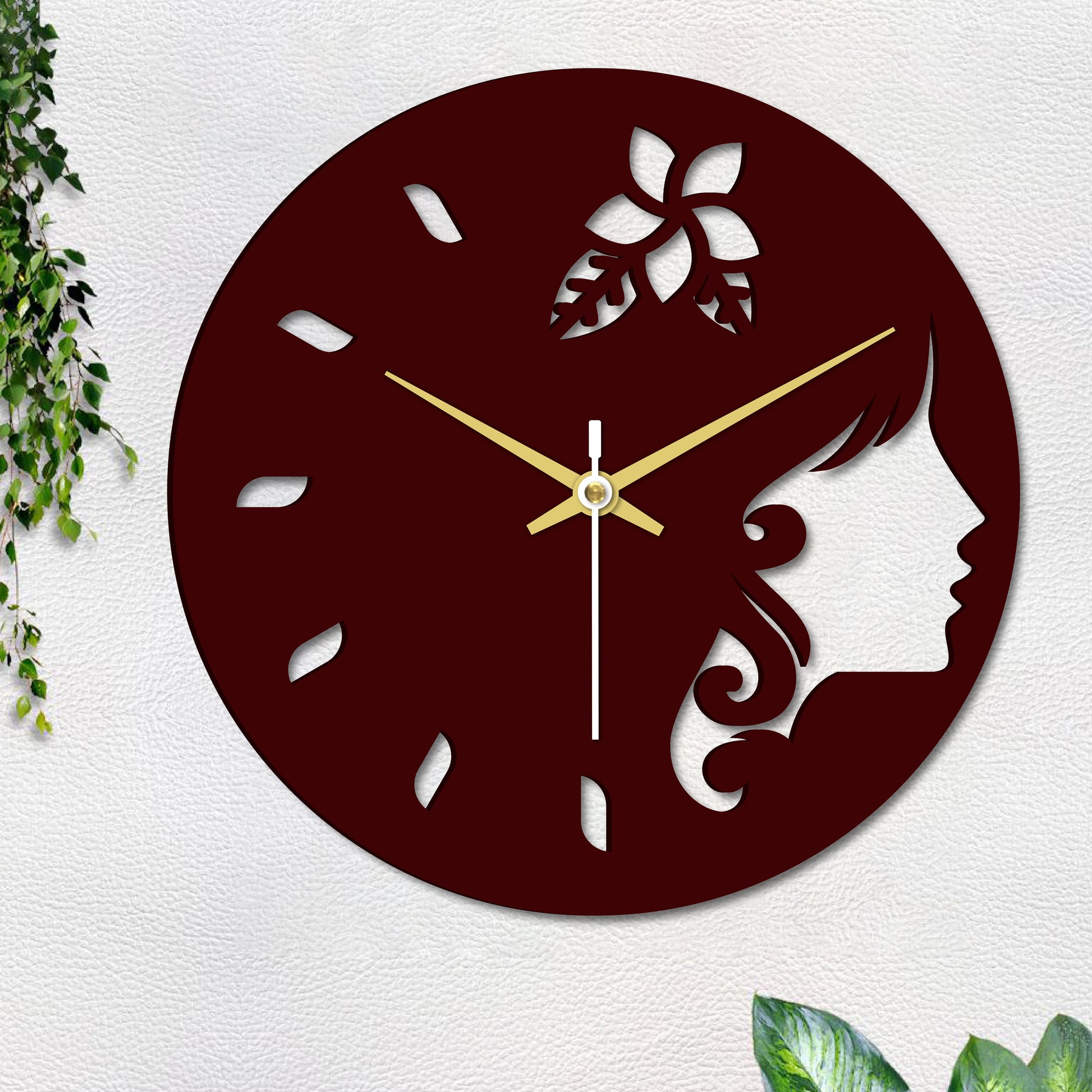 Beautiful Wooden Wall Clock