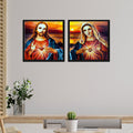 Wall Painting of Two Pieces