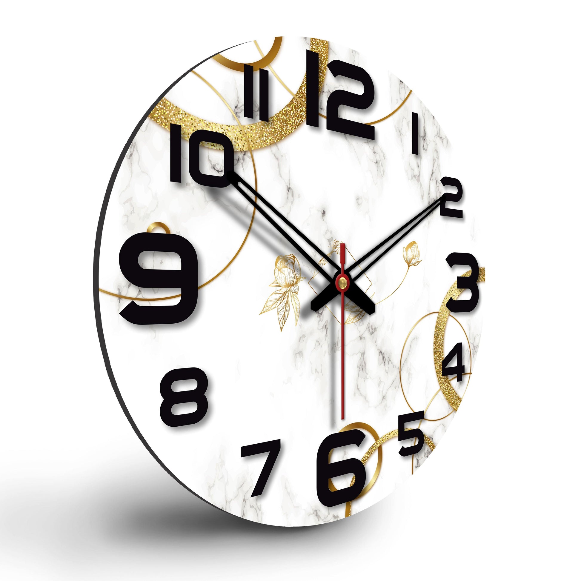 designer wooden wall clock