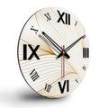 antique wooden wall clock