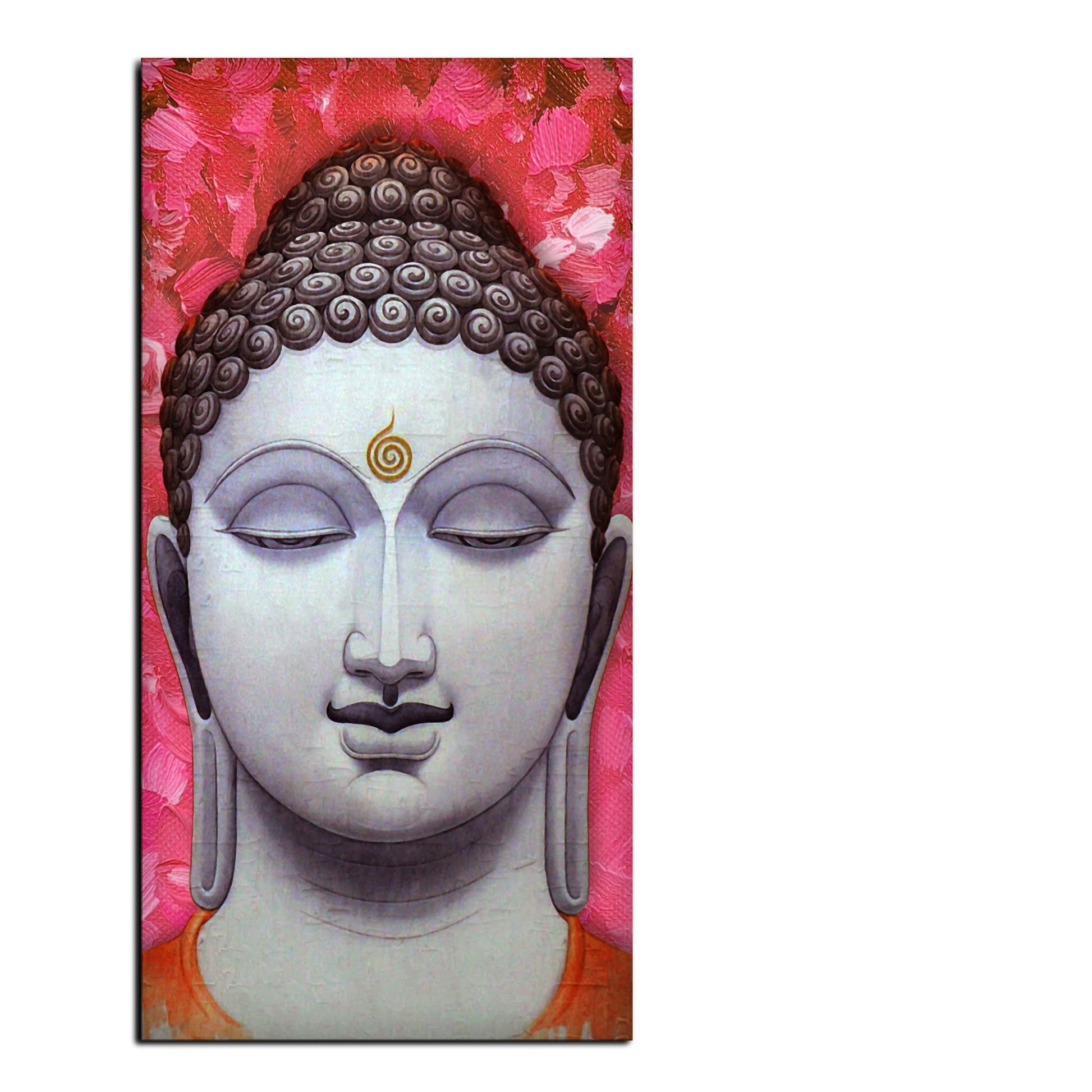 Lord Buddha Portrait Canvas Wall Painting