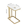Suspended Styler Golden Metallic Side Coffee Table