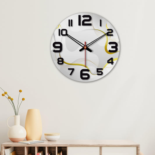 wooden wall clock design