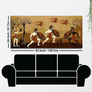 Ancient Greece Premium Canvas wall Painting