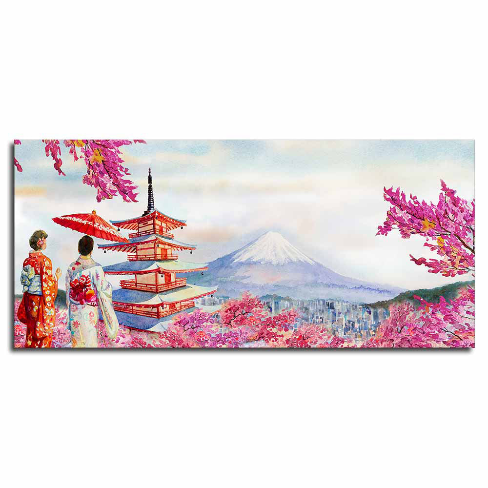 Beautiful Japan Premium Canvas wall Painting