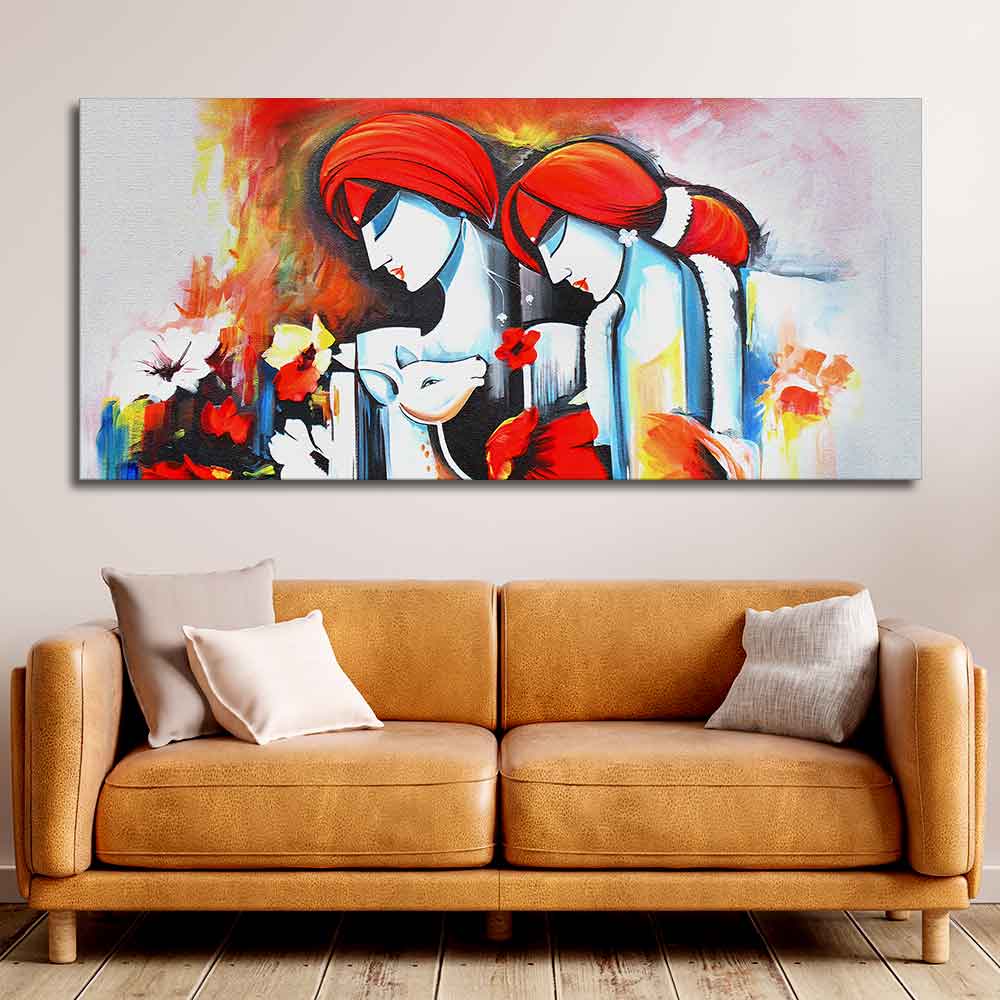 Japanese Culture and Architecture Canvas wall Painting