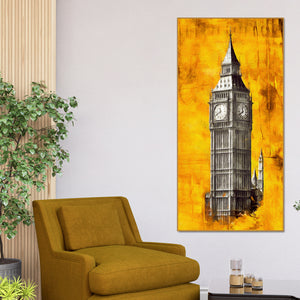 Big Ben of London Premium Canvas Wall Painting