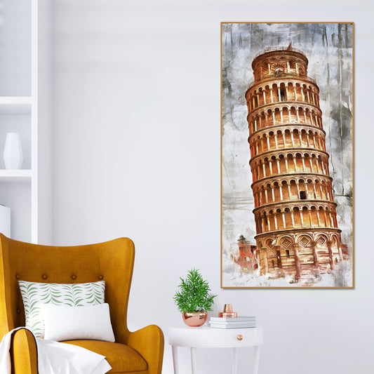 Premium Wall Painting Leaning Tower of Pisa