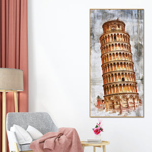 Premium Wall Painting Leaning Tower of Pisa