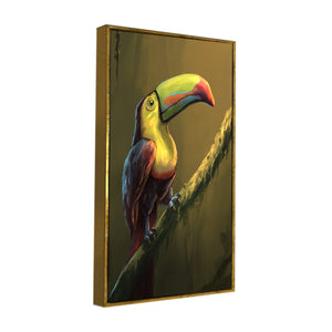 Canvas Wall Painting of Bird Toco Toucan