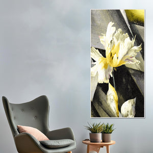 White Flowers Canvas Wall Painting