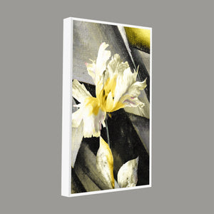 White Flowers Canvas Wall Painting