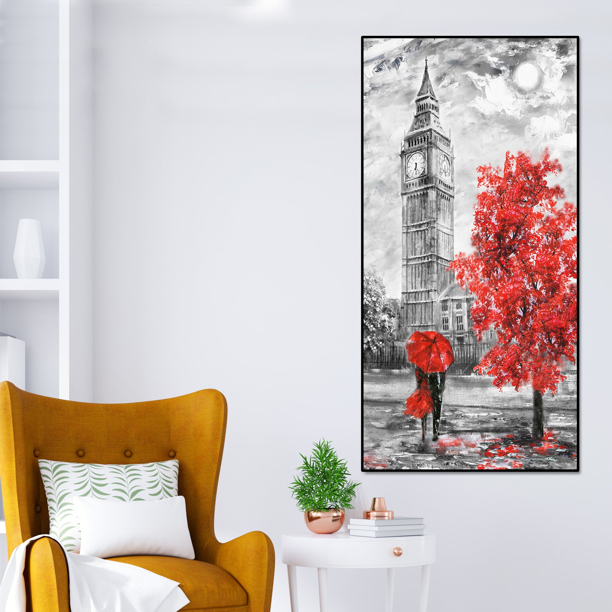 London City Canvas Wall Painting