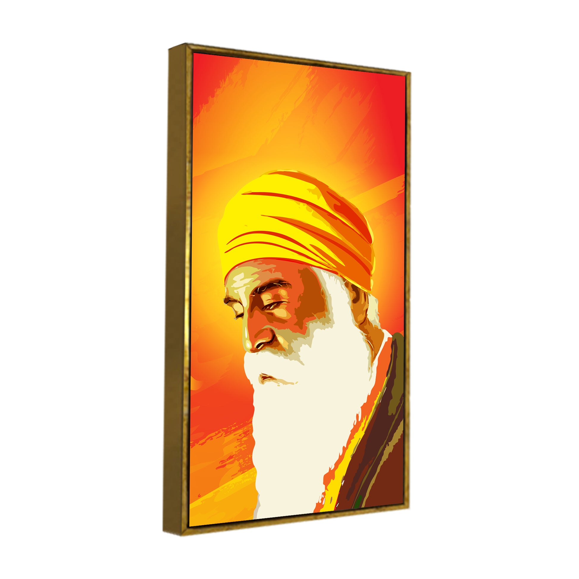 Shri Guru Nanak Dev Canvas Wall Painting