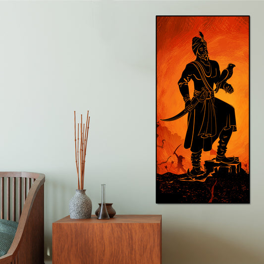 Guru Gobind Singh Canvas Wall Painting