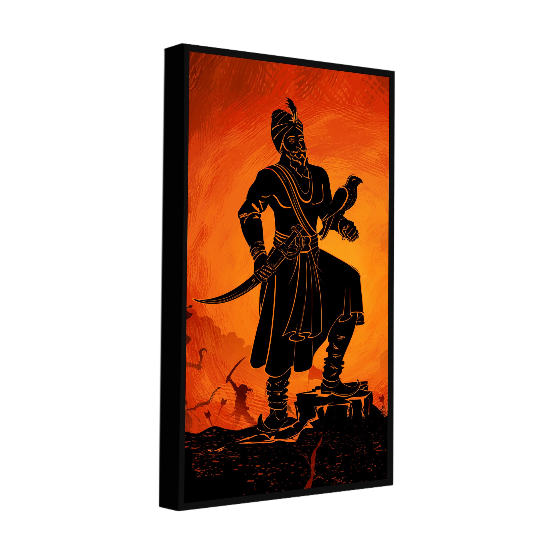 Guru Gobind Singh Canvas Wall Painting