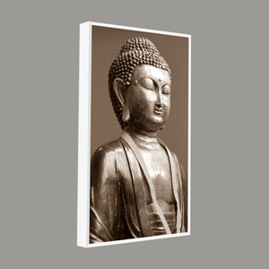 Sculpture of God Buddha Canvas Wall Painting