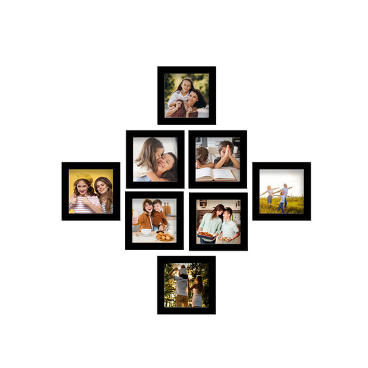 Premium Quality Photo Frame Collage Set of Eight