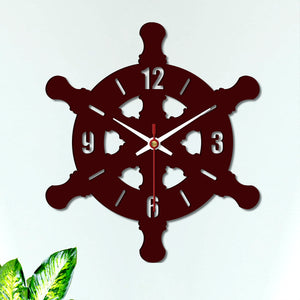 wall clock wooden design