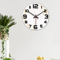 Designer wooden wall clock